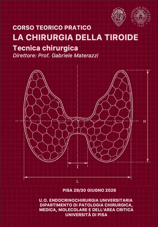 CORSO TEORICO PRATICO LA CHIRURGIA DELLA TIROIDE Tecnica chirurgica