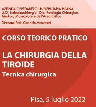 CORSO TEORICO PRATICO LA CHIRURGIA DELLA TIROIDE Tecnica chirurgica 