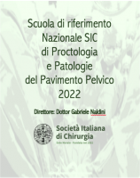 SCUOLA DI RIFERIMENTO NAZIONALE SIC IN PROCTOLOGIA E PATOLOGIE DEL PAVIMENTO PELVICO 2022